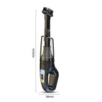 120W Cordless Car Vacuum Cleaner - Powerful USB Rechargeable Handheld Device for Effortless Cleaning in Your Auto, Home, and Office